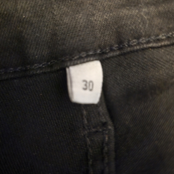 NOEND High Rise Skinny Black Stretch Jeans Size 30 - Picture 3 of 11